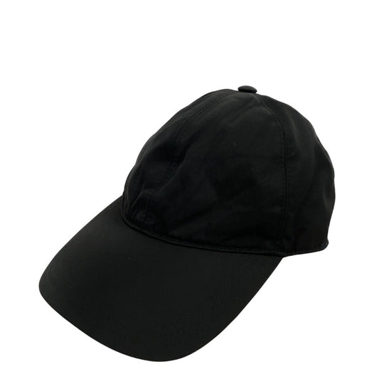 PRADA cap 2HC274 Nylon black Re Nylon unisex(Unisex) L Used Authentic