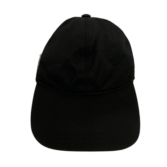 PRADA cap 2HC274 Nylon black Re Nylon unisex(Unisex) L Used Authentic
