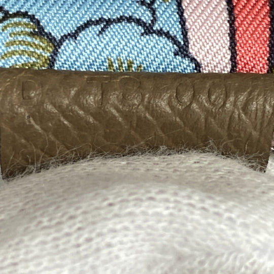 HERMES Long Wallet Purse silk beige Made in 2019 Epsom Azap Long Women Used Authentic