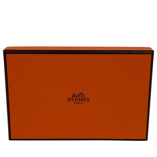 HERMES Coin case Epsom beige Made in 2017 Calvi mens Used Authentic