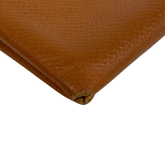 HERMES Coin case Epsom beige Made in 2017 Calvi mens Used Authentic