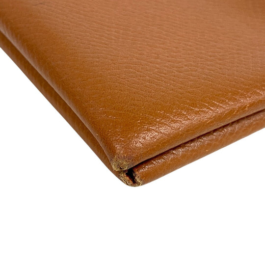 HERMES Coin case Epsom beige Made in 2017 Calvi mens Used Authentic