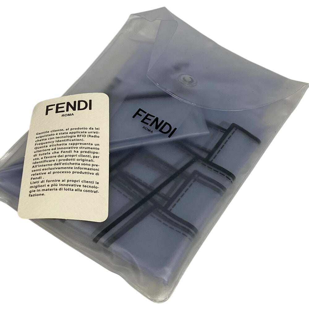 FENDI Handbag 8BN226 Calfskin gray Peekaboo Women Used Authentic