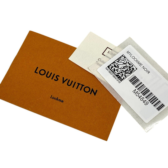 LOUIS VUITTON Shoulder Bag M54849 Taurillon Clemence black Cartable Handbag My rock me Women Used Authentic