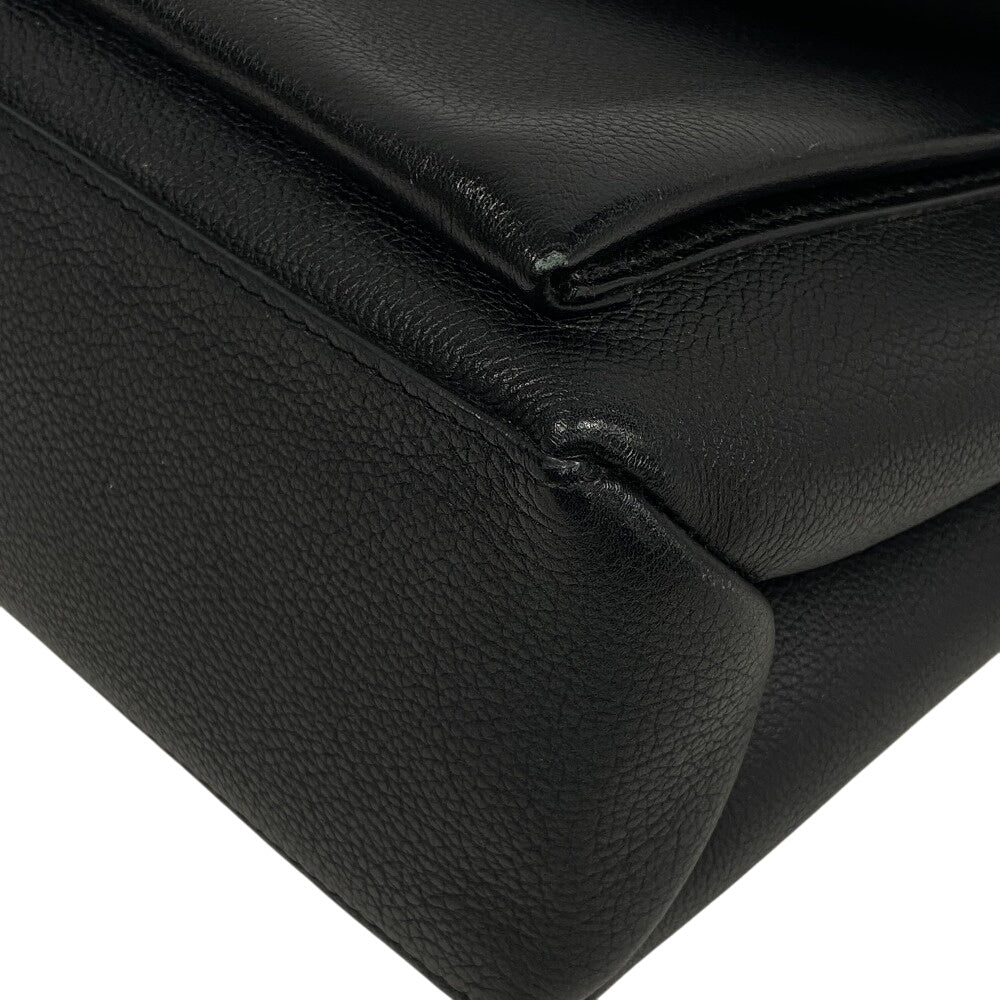LOUIS VUITTON Shoulder Bag M54849 Taurillon Clemence black Cartable Handbag My rock me Women Used Authentic