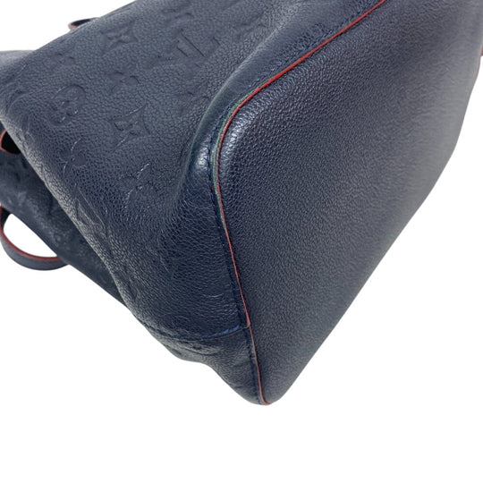 LOUIS VUITTON Shoulder Bag M45306 Monogram Ann Platt Navy 2way type Monogram Ann Platt Neonoe Women Used Authentic
