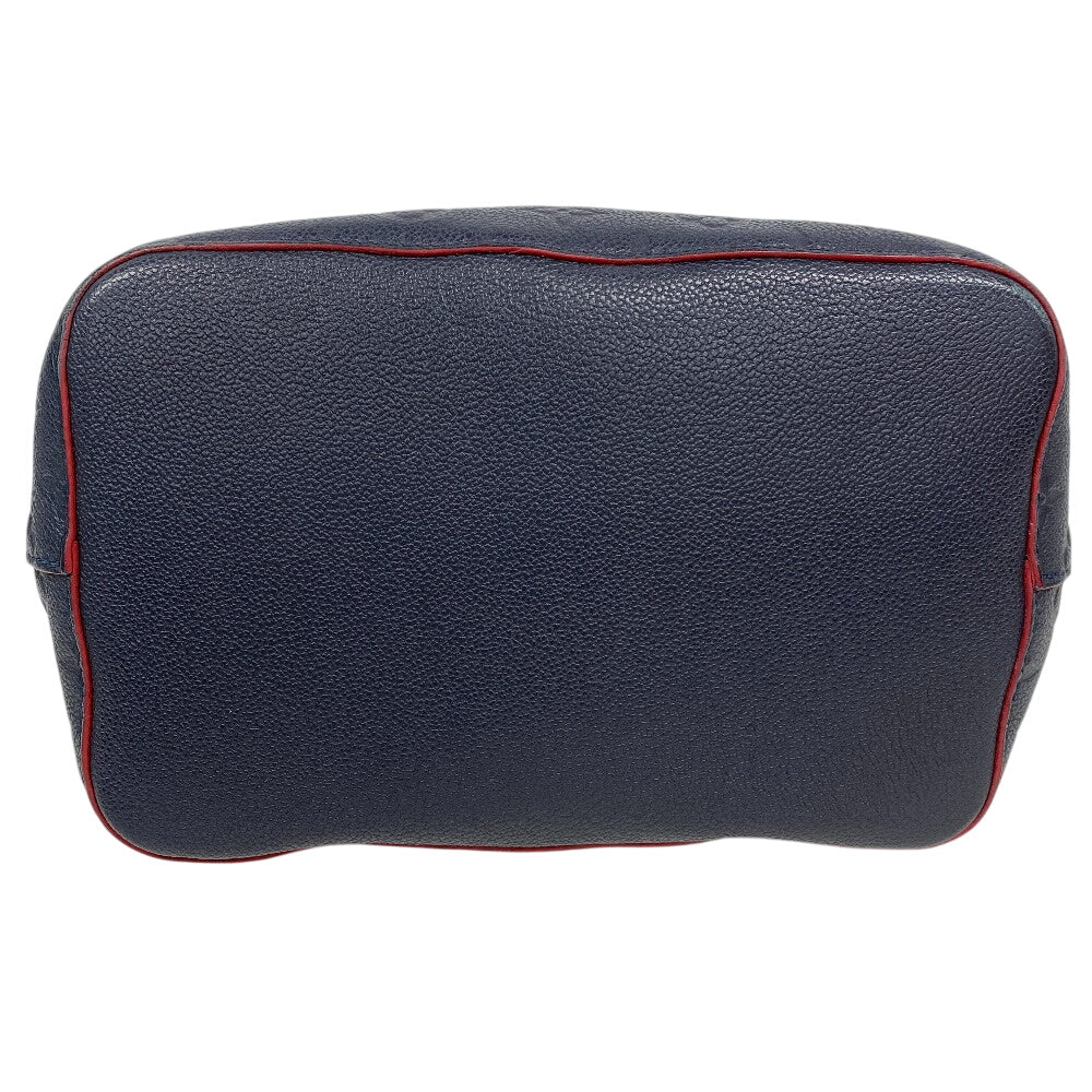 LOUIS VUITTON Shoulder Bag M45306 Monogram Ann Platt Navy 2way type Monogram Ann Platt Neonoe Women Used Authentic