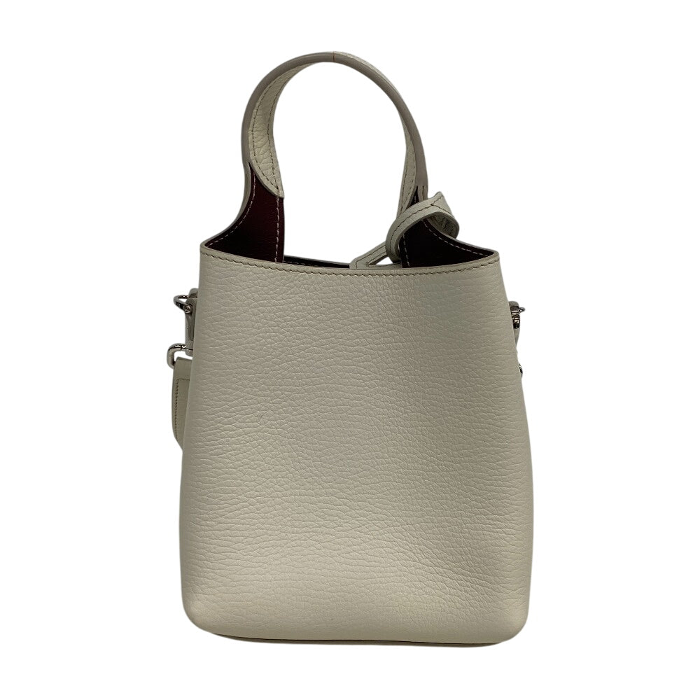 TOD�fS Shoulder Bag XBWAPAA9100QNK9P09 leather cream Timeless Women Used Authentic