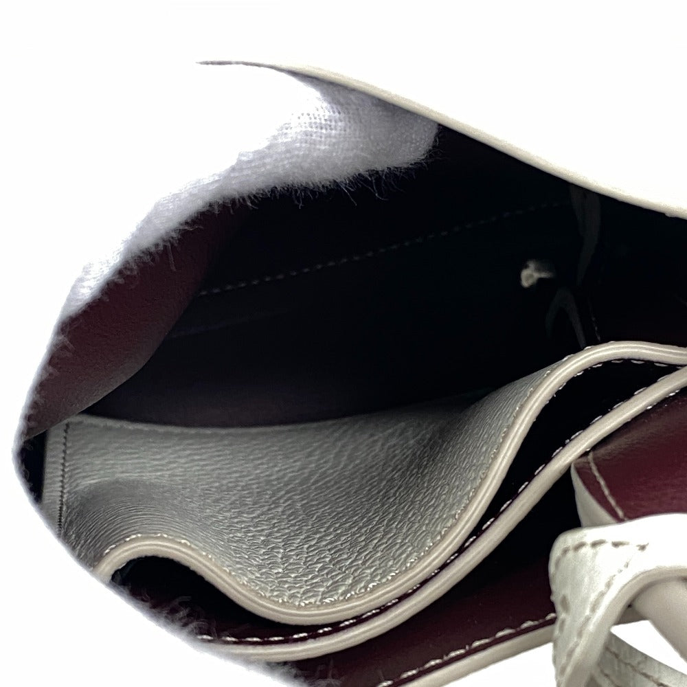 TOD'S Shoulder Bag XBWAPAA9100QNK9P09 leather cream Timeless Women Used Authentic