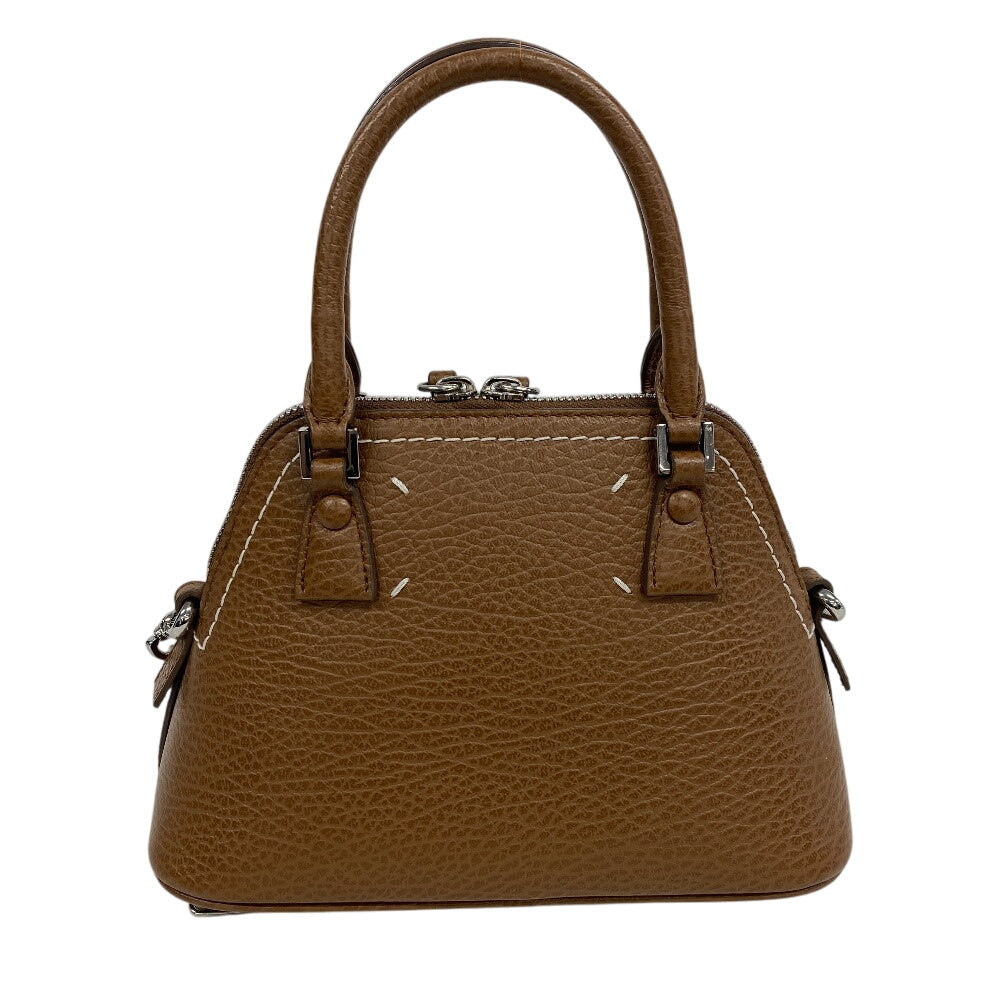 Maison Margiela Shoulder Bag leather Brown 5AC S56WG0082P4455 Women Used Authentic