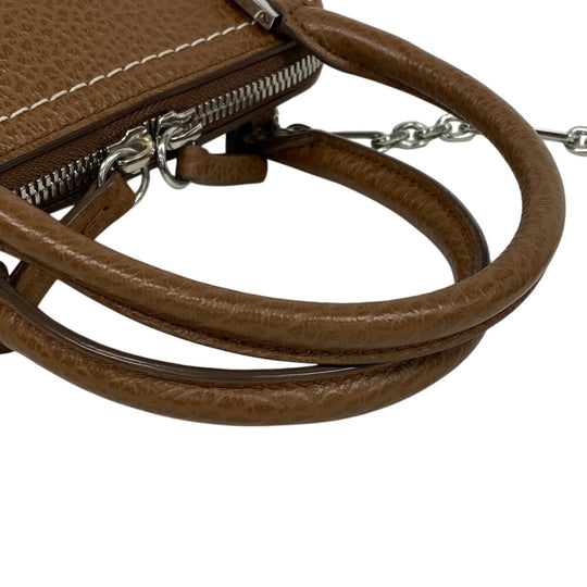 Maison Margiela Shoulder Bag leather Brown 5AC S56WG0082P4455 Women Used Authentic