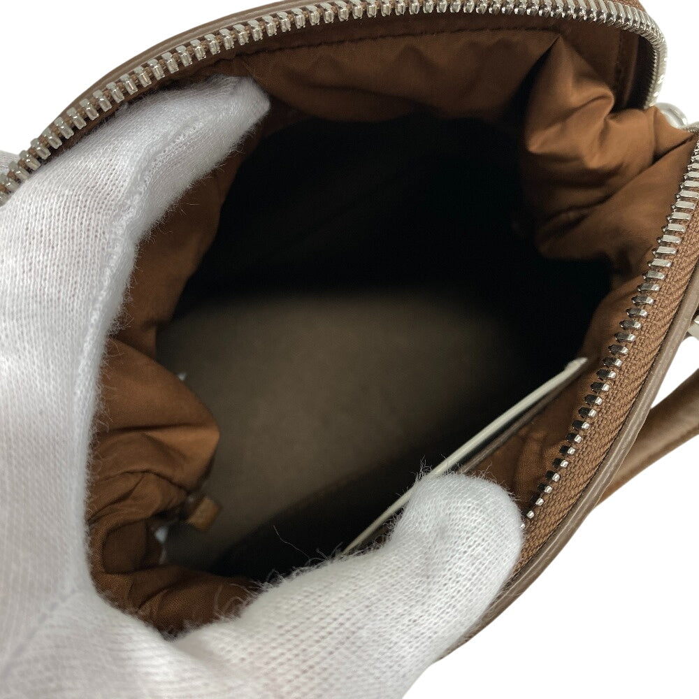 Maison Margiela Shoulder Bag leather Brown 5AC S56WG0082P4455 Women Used Authentic