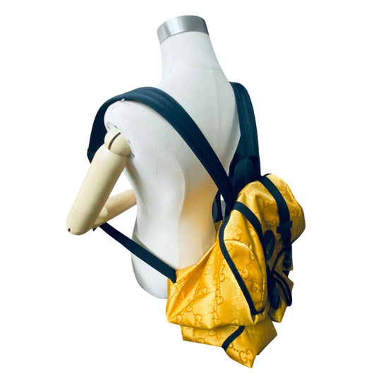 GUCCI Backpack 626160 Nylon yellow Off the grid Women(Unisex) Used Authentic