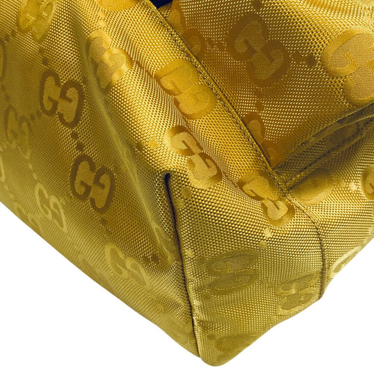 GUCCI Backpack 626160 Nylon yellow Off the grid Women(Unisex) Used Authentic