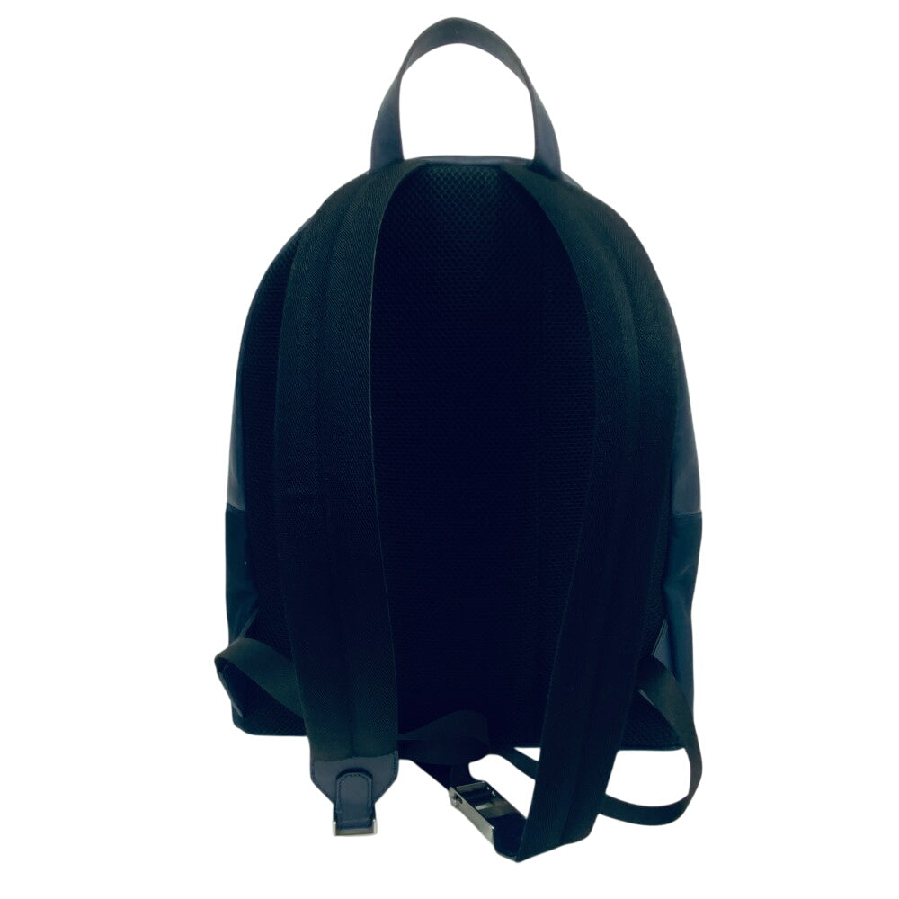 FENDI Backpack 7VZ042 Nylon, Leather Navy monster Women(Unisex) Used Authentic