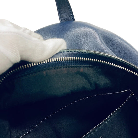 FENDI Backpack 7VZ042 Nylon, Leather Navy monster Women(Unisex) Used Authentic