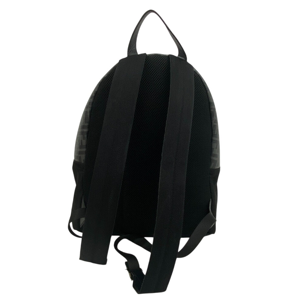 FENDI Backpack 7VZ042 PVC, Nylon black Backpack Zucca mens Used Authentic