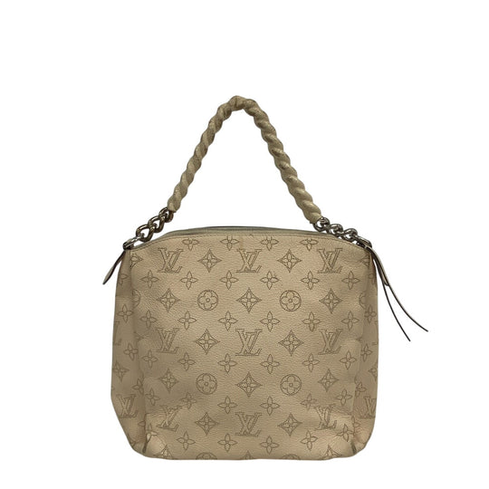 LOUIS VUITTON Handbag M51767 Mahina cream Mahina BabyloneChainBB Women Used Authentic