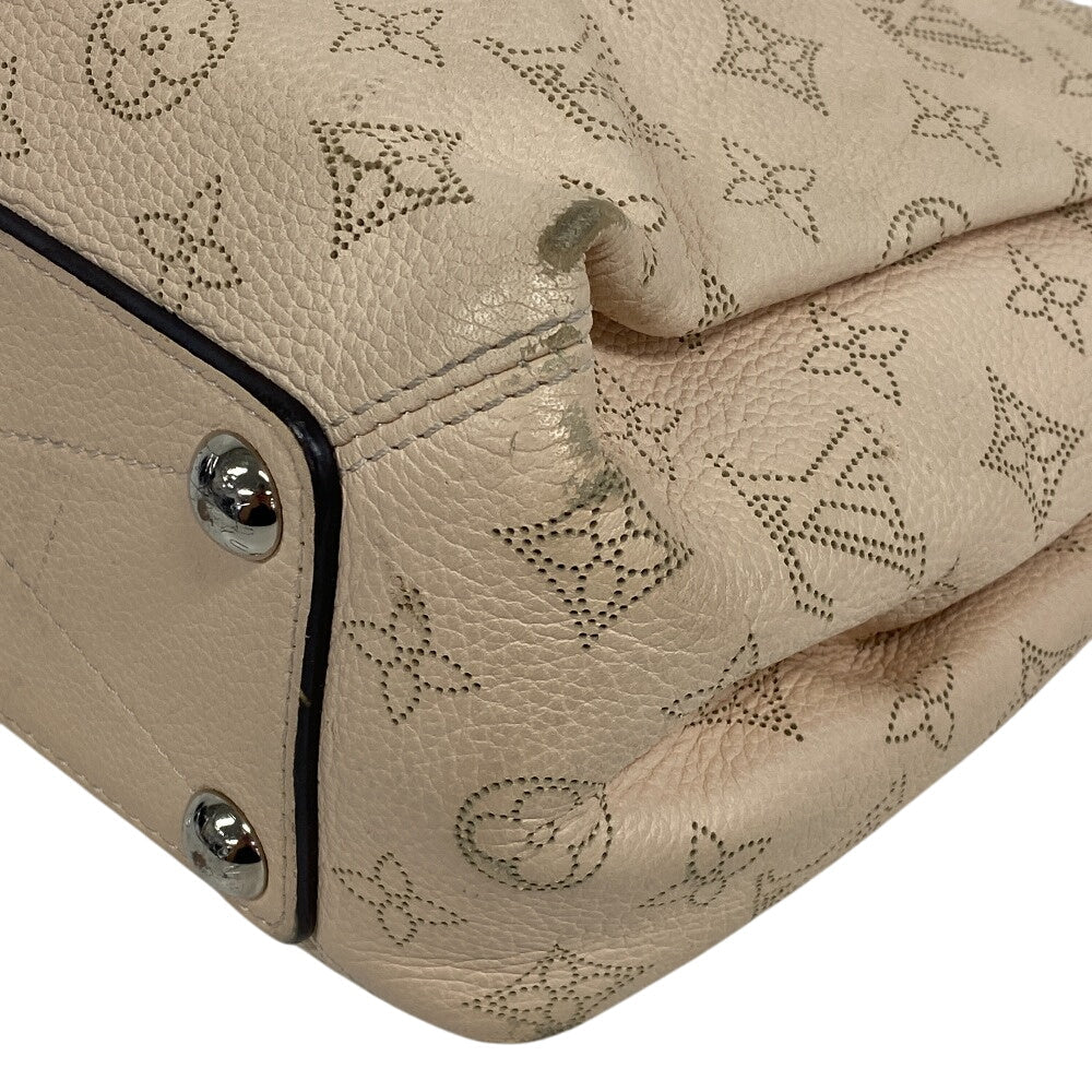 LOUIS VUITTON Handbag M51767 Mahina cream Mahina BabyloneChainBB Women Used Authentic