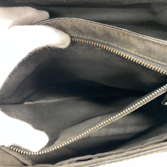 LOUIS VUITTON Shoulder Bag M40511 leather black Monogram Eclipse Messenger voyage PM mens Used Authentic