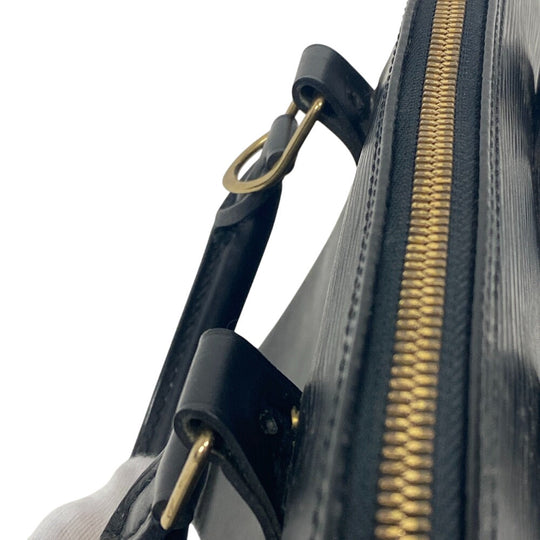 LOUIS VUITTON Handbag M52142 leather black Epi Alma Women Used Authentic