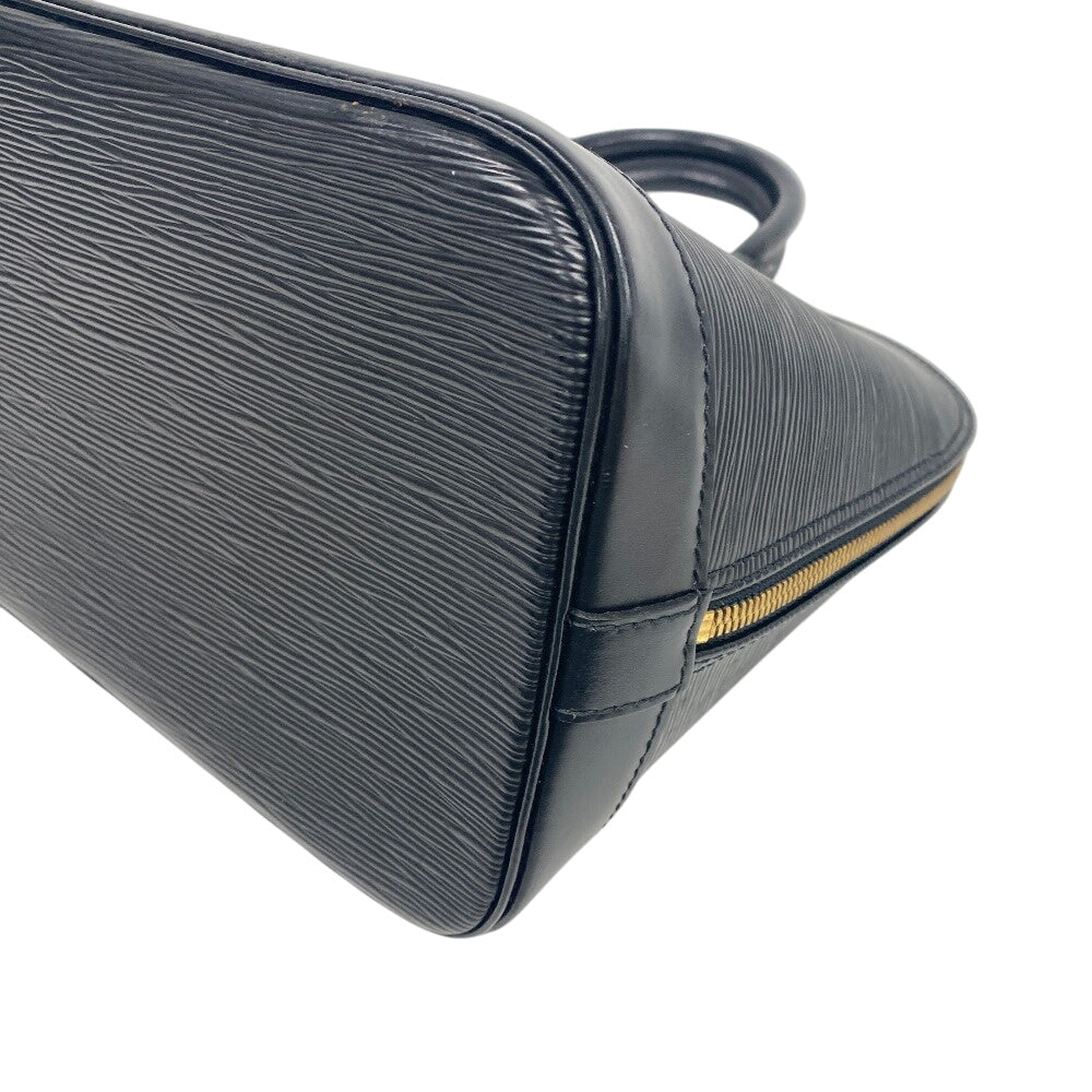 LOUIS VUITTON Handbag M52142 leather black Epi Alma Women Used Authentic