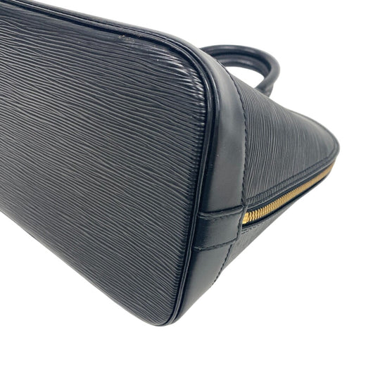 LOUIS VUITTON Handbag M52142 leather black Epi Alma Women Used Authentic