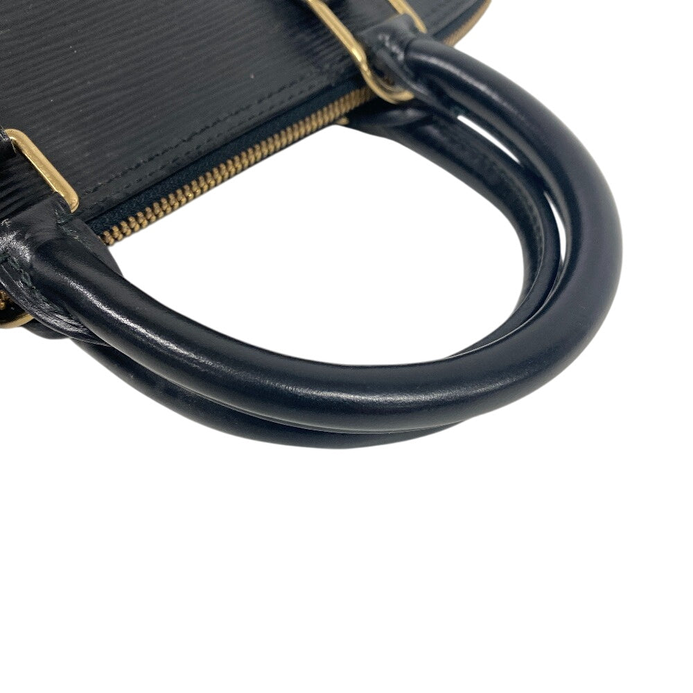 LOUIS VUITTON Handbag M52142 leather black Epi Alma Women Used Authentic