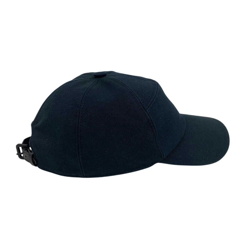 LOUIS VUITTON Casquette M777125 cotton black Aerogram mens Used Authentic