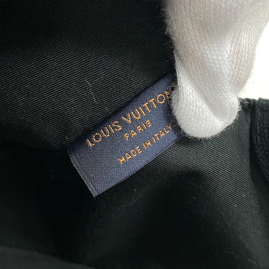 LOUIS VUITTON Casquette M777125 cotton black Aerogram mens Used Authentic