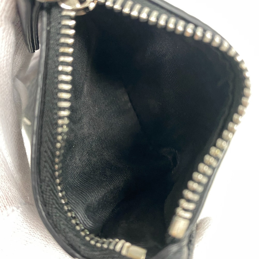 Maison Margiela Tri-fold wallet leather black Calf leather Trifold unisex(Unisex) Used Authentic
