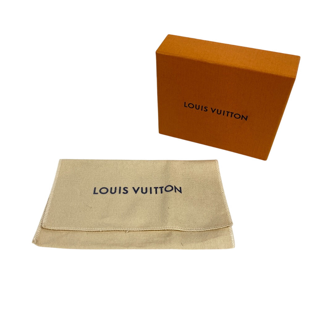 LOUIS VUITTON Coin case M11412 Monogram Ann Platt yellow Card Case Monogram Ann Platt Porte Cartes Romy(Unisex) Used Authentic