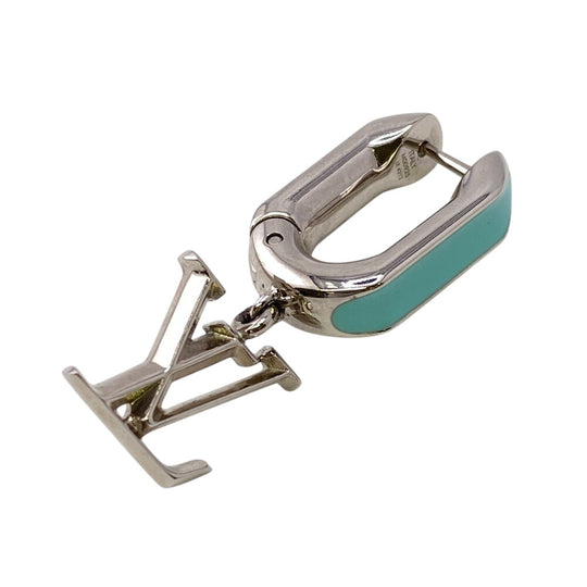 LOUIS VUITTON Pierce M00925 Metal, Stone Silver Paradise Chain