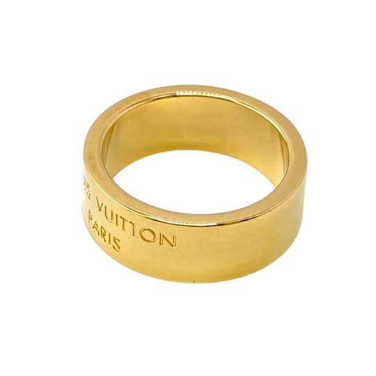 LOUIS VUITTON Ring M00513 Gold Plated gold 1 Berg LV Instinct mens(Unisex) M Used Authentic