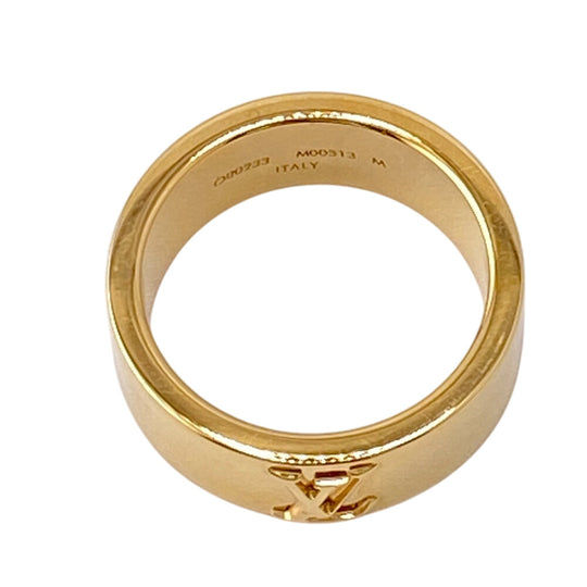 LOUIS VUITTON Ring M00513 Gold Plated gold 1 Berg LV Instinct mens(Unisex) M Used Authentic