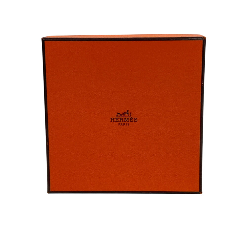 HERMES Bifold Wallet leather black Made in 2021 H Sport Compact mens Used Authentic