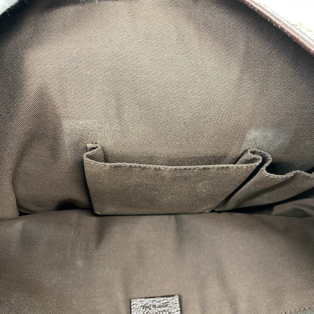 GUCCI Shoulder Bag GG canvas, leather Brown GG canvas Messenger unisex(Unisex) Used Authentic