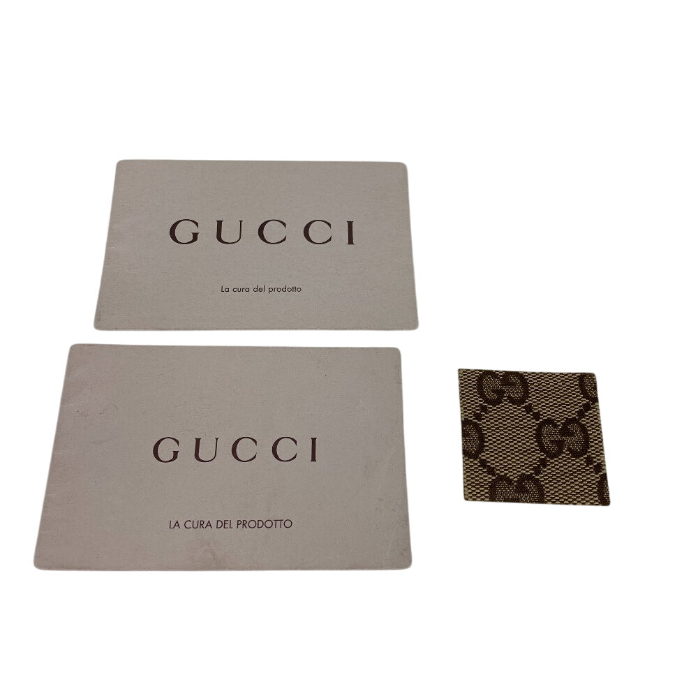GUCCI Shoulder Bag GG canvas, leather Brown GG canvas Messenger unisex(Unisex) Used Authentic