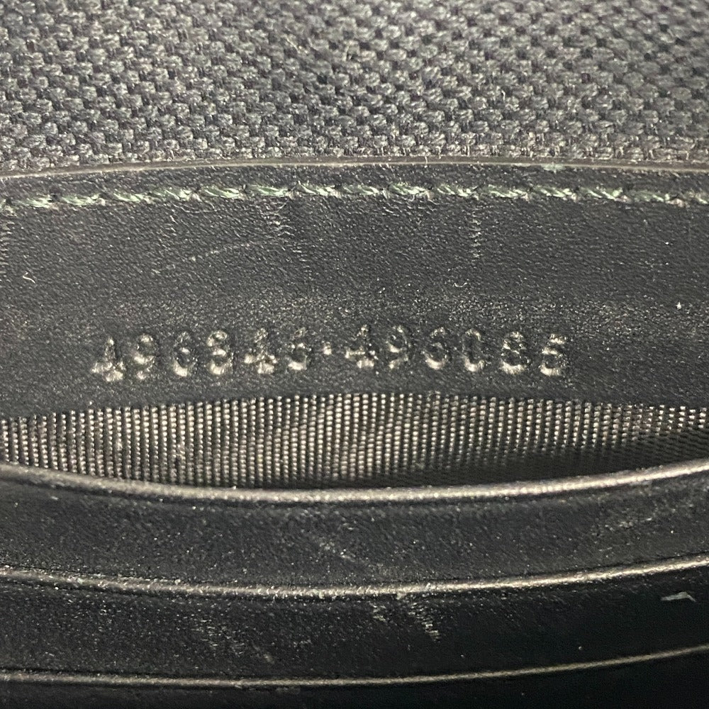 GUCCI Clutch bag PVC black GG Supreme unisex(Unisex) Used Authentic