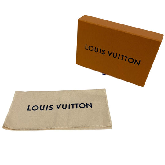 LOUIS VUITTON Long Wallet Purse M80726 leather Brown Monogram giant reverse Portofoy Yu Sarah Women Used Authentic