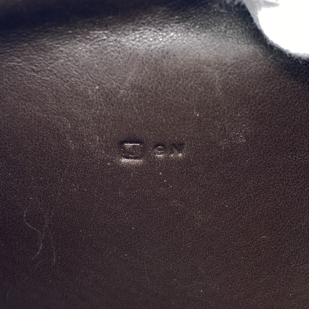 HERMES Bifold Wallet Leather, Taurillon Clemence Dark brown Taurillon Clemence Dogon GM Women Used Authentic