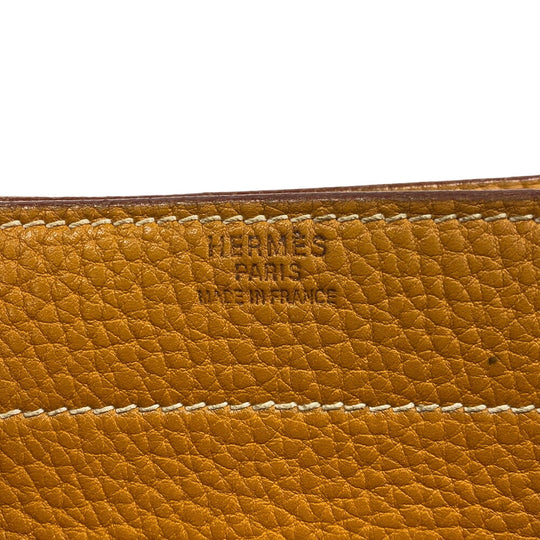 HERMES Business bag Fjord natural Sac Adepeche 38 mens Used Authentic