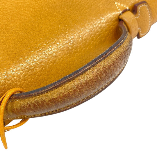 HERMES Business bag Fjord natural Sac Adepeche 38 mens Used Authentic