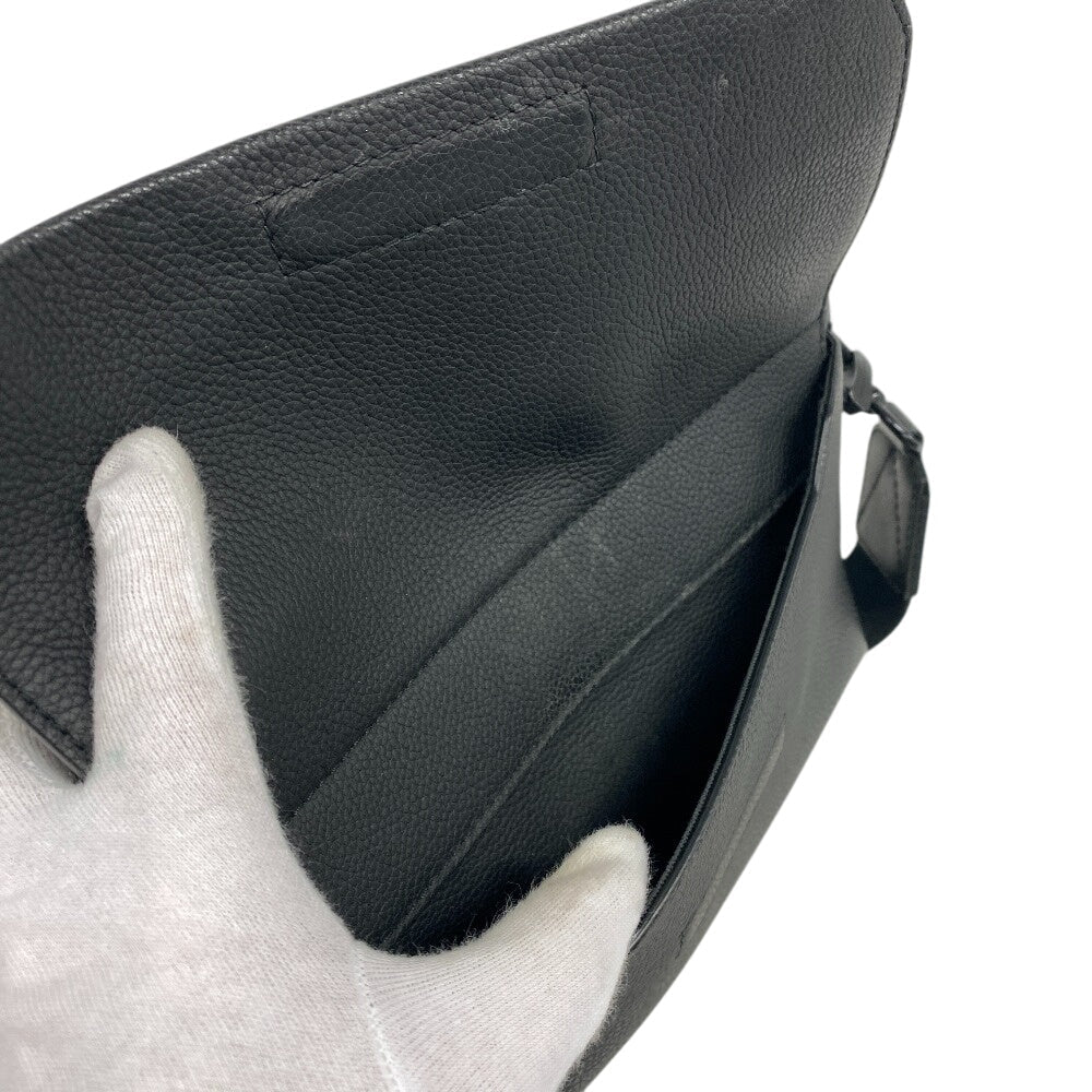 LOUIS VUITTON Sling bag M22482 leather Noir Aerogram fastline messenger mens(Unisex) Used Authentic