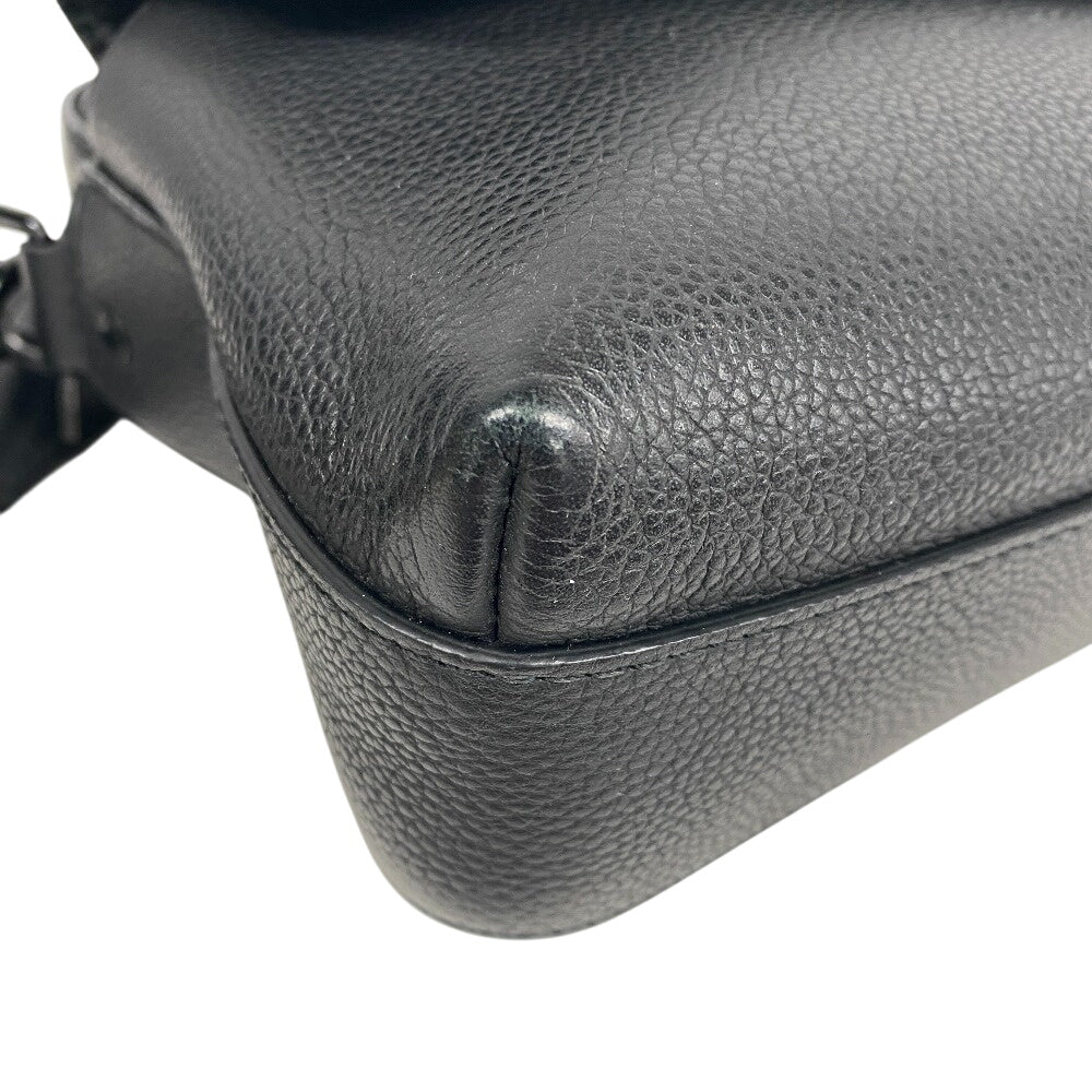 LOUIS VUITTON Sling bag M22482 leather Noir Aerogram fastline messenger mens(Unisex) Used Authentic