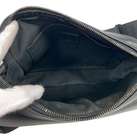 LOUIS VUITTON Sling bag M22482 leather Noir Aerogram fastline messenger mens(Unisex) Used Authentic