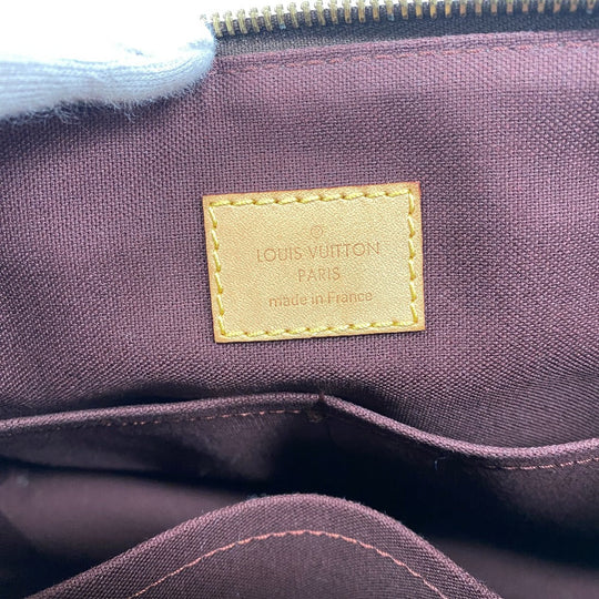 LOUIS VUITTON Handbag M44546 leather Brown Monogram Rivory MM Women Used Authentic