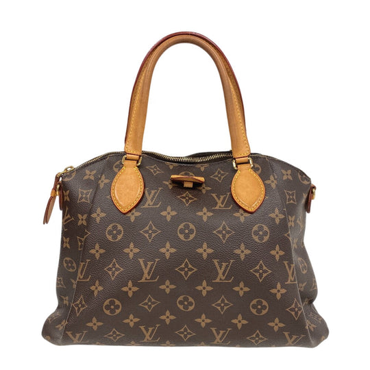 LOUIS VUITTON Handbag M44546 leather Brown Monogram Rivory MM Women Used Authentic