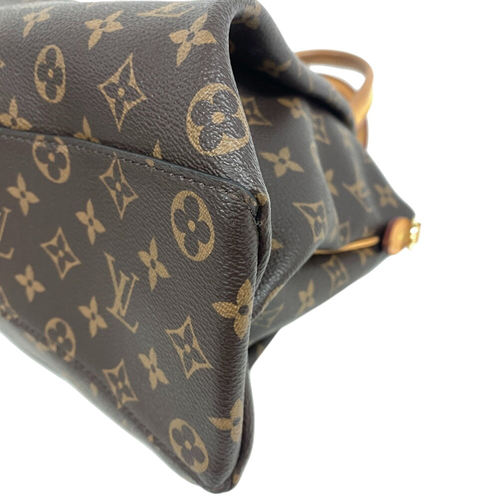 LOUIS VUITTON Handbag M44546 leather Brown Monogram Rivory MM Women Used Authentic