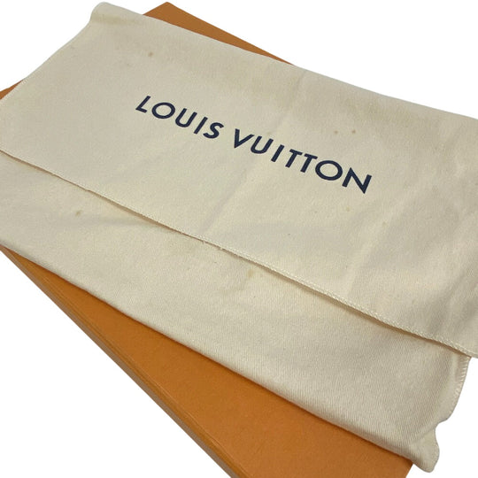 LOUIS VUITTON Pochette M62291 leather black Monogram Eclipse Discovery mens(Unisex) Used Authentic